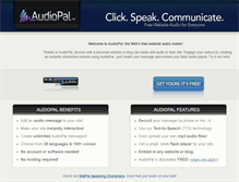 Tablet Screenshot of forums.audiopal.com